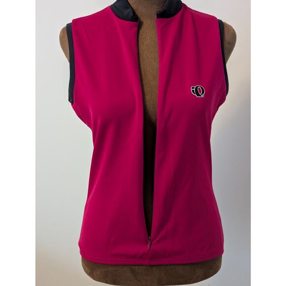 Pearl Izumi 2 Pc Lot Cycling Biking 3/4 Zip Tank & 1/4 Zip Pullover Pink Sz S - Picture 7 of 14